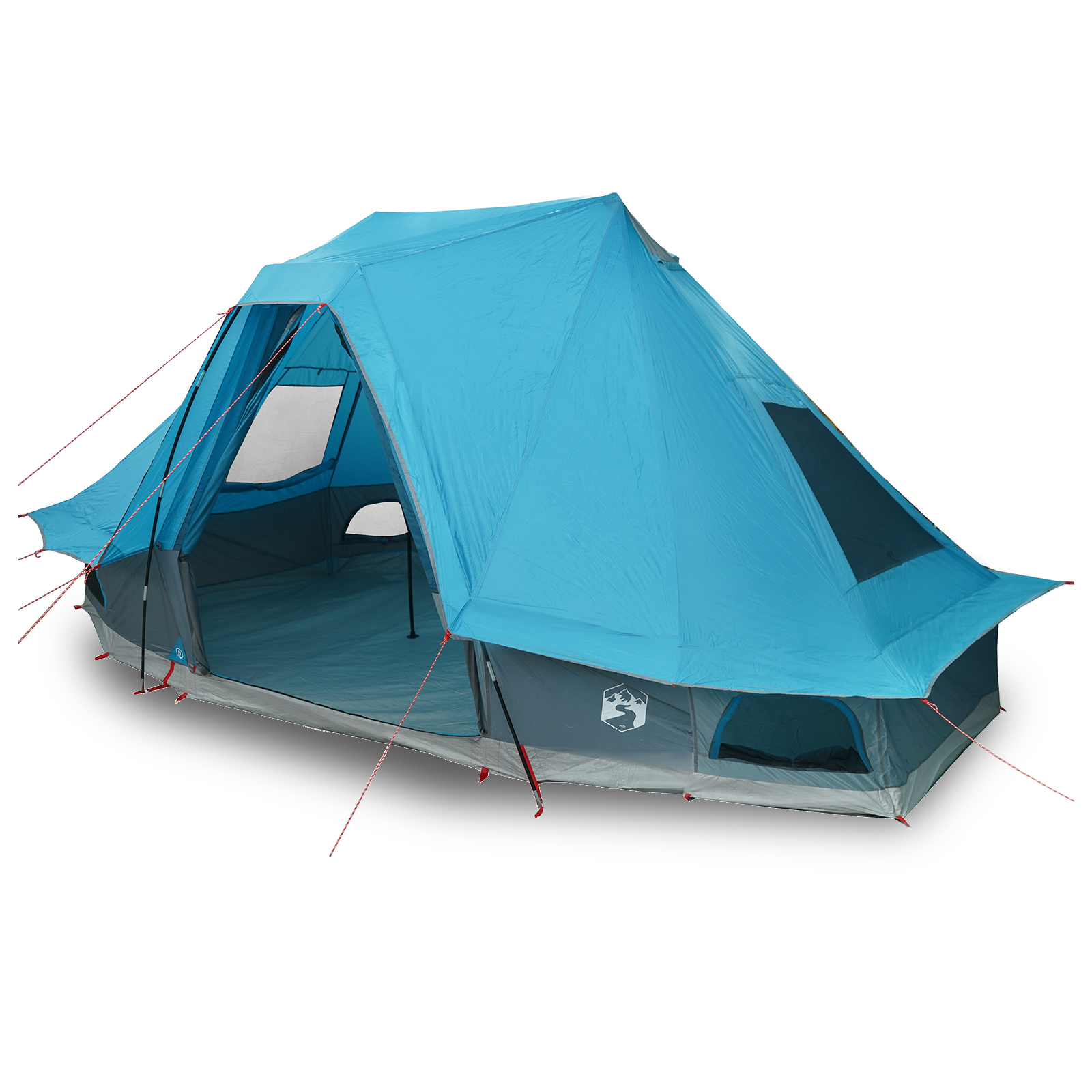 Tenda Familiare Tipi Blu 6 Persone Impermeabile