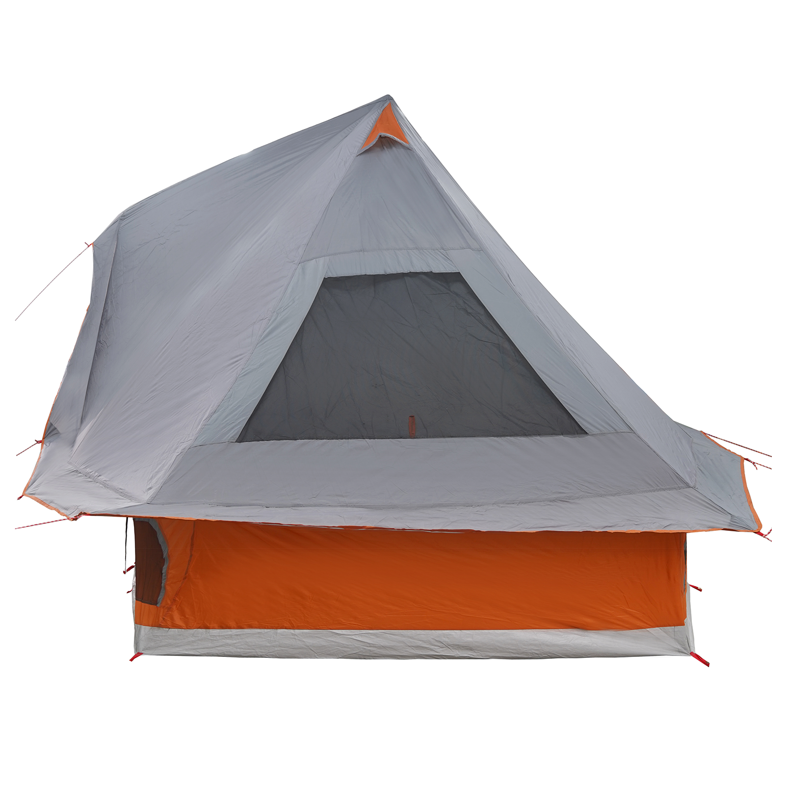 Tenda Familiare Tipi Grigio e Arancione per 6 Persone Impermeabile