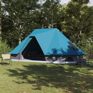 Tenda Familiare Tipi Blu 10-Persone Impermeabile