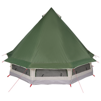 Tenda Familiare Tipi Verde 6 Persone Impermeabile