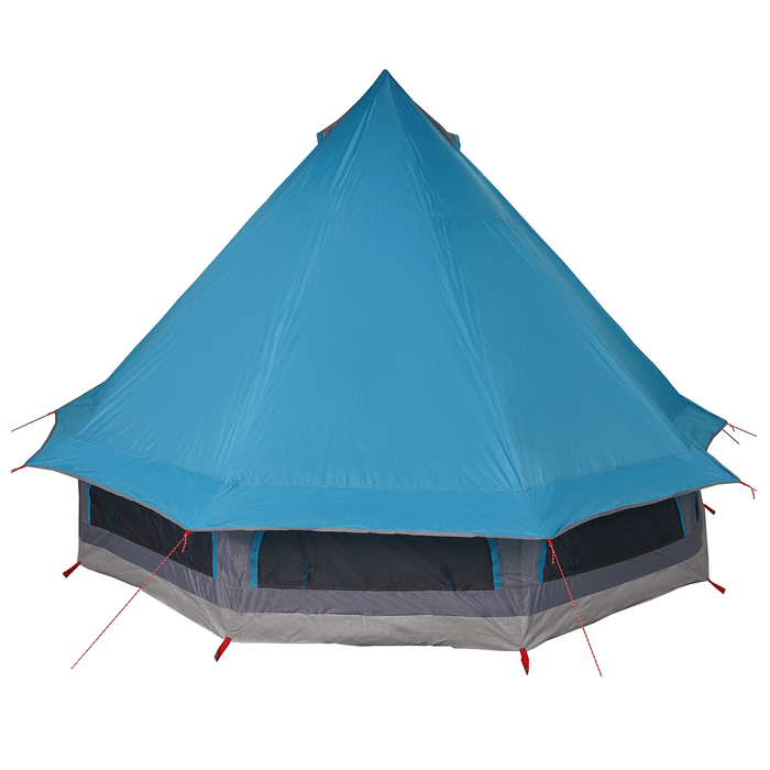 Tenda per Famiglie Tipi Blu Impermeabile per 6 Persone