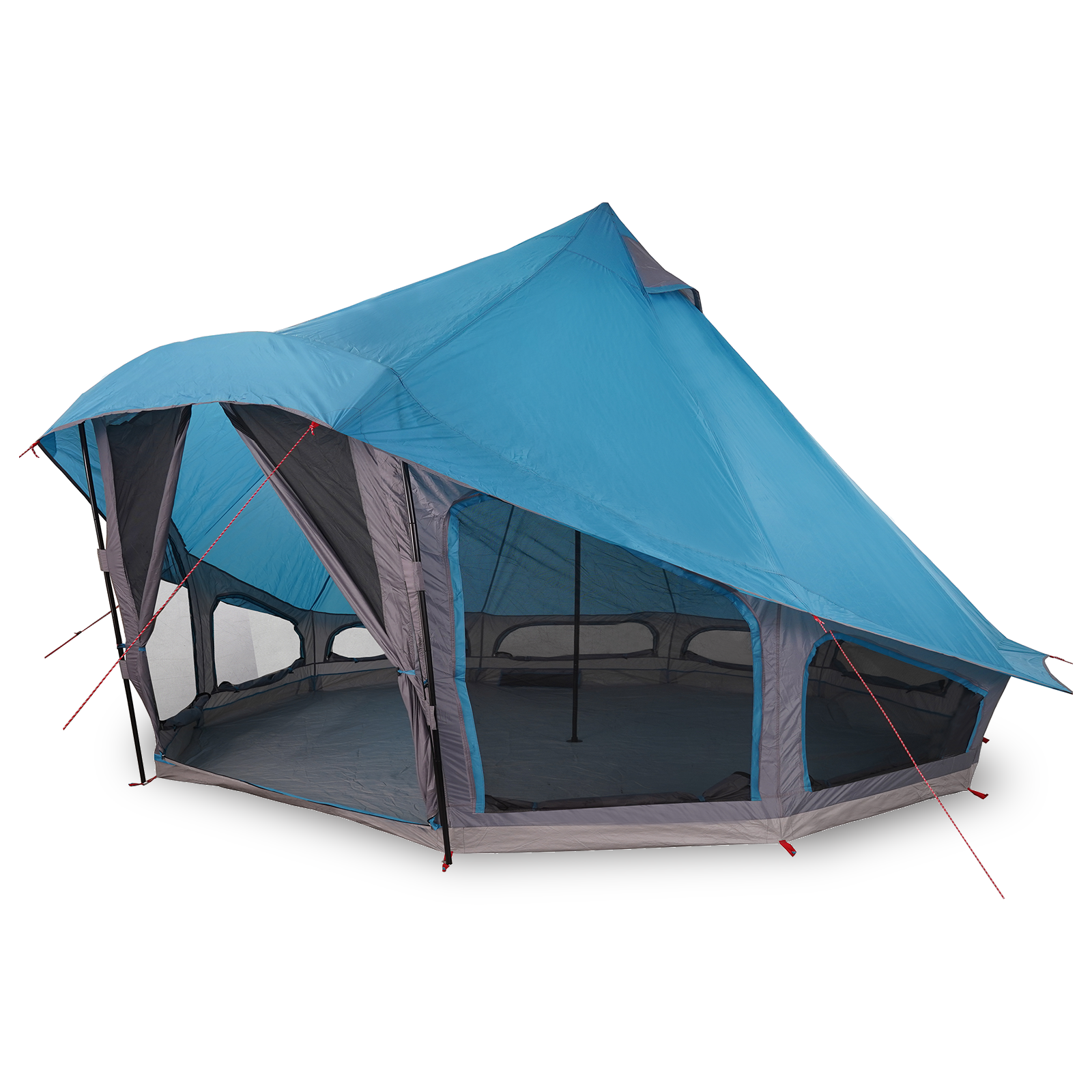 Tenda Familiare Tipi Blu 10 Persone Impermeabile