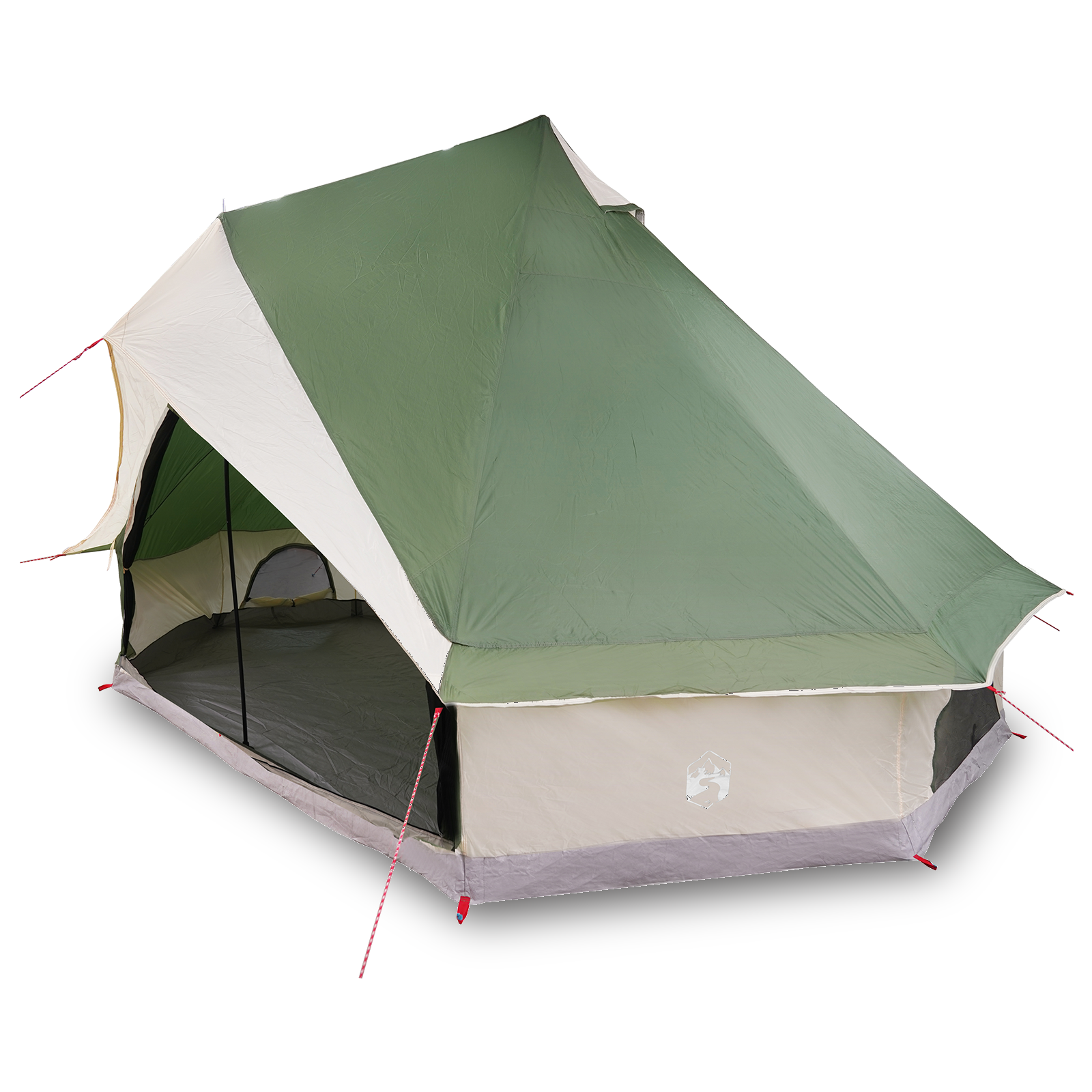 Tenda Familiare Verde per 8 Persone Impermeabile