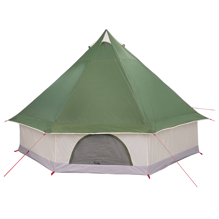 Tenda Familiare Verde per 8 Persone Impermeabile