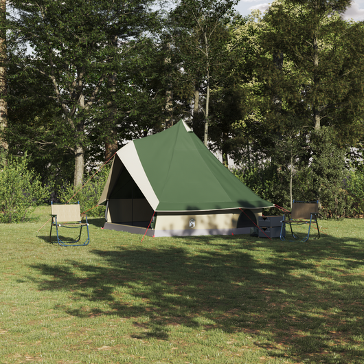 Tenda Familiare Verde per 8 Persone Impermeabile