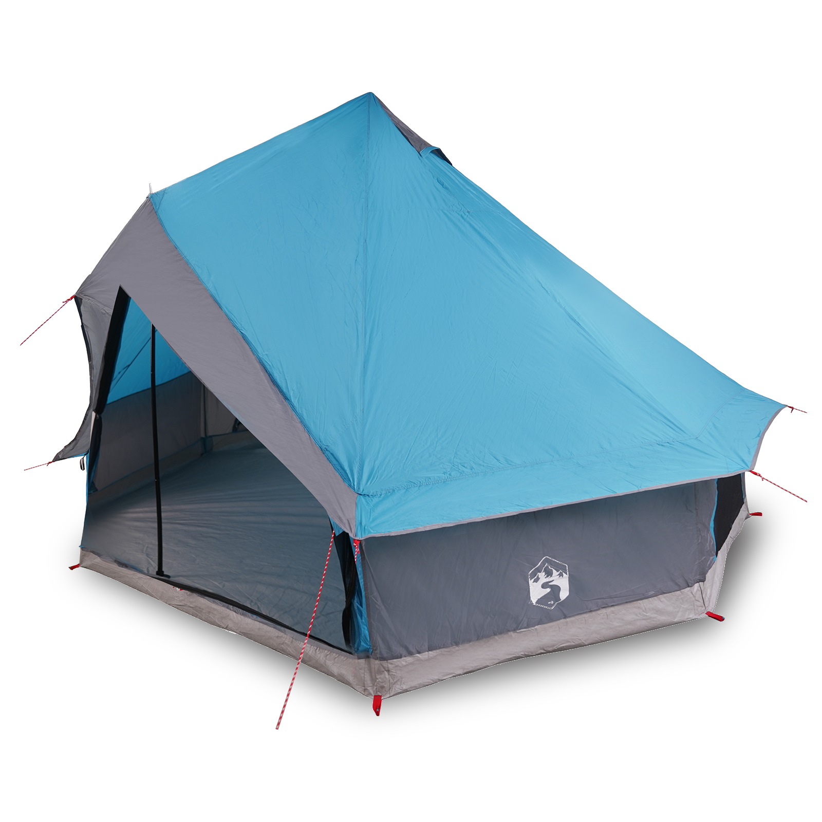 Tenda familiare Tipi blu per 8 persone impermeabile