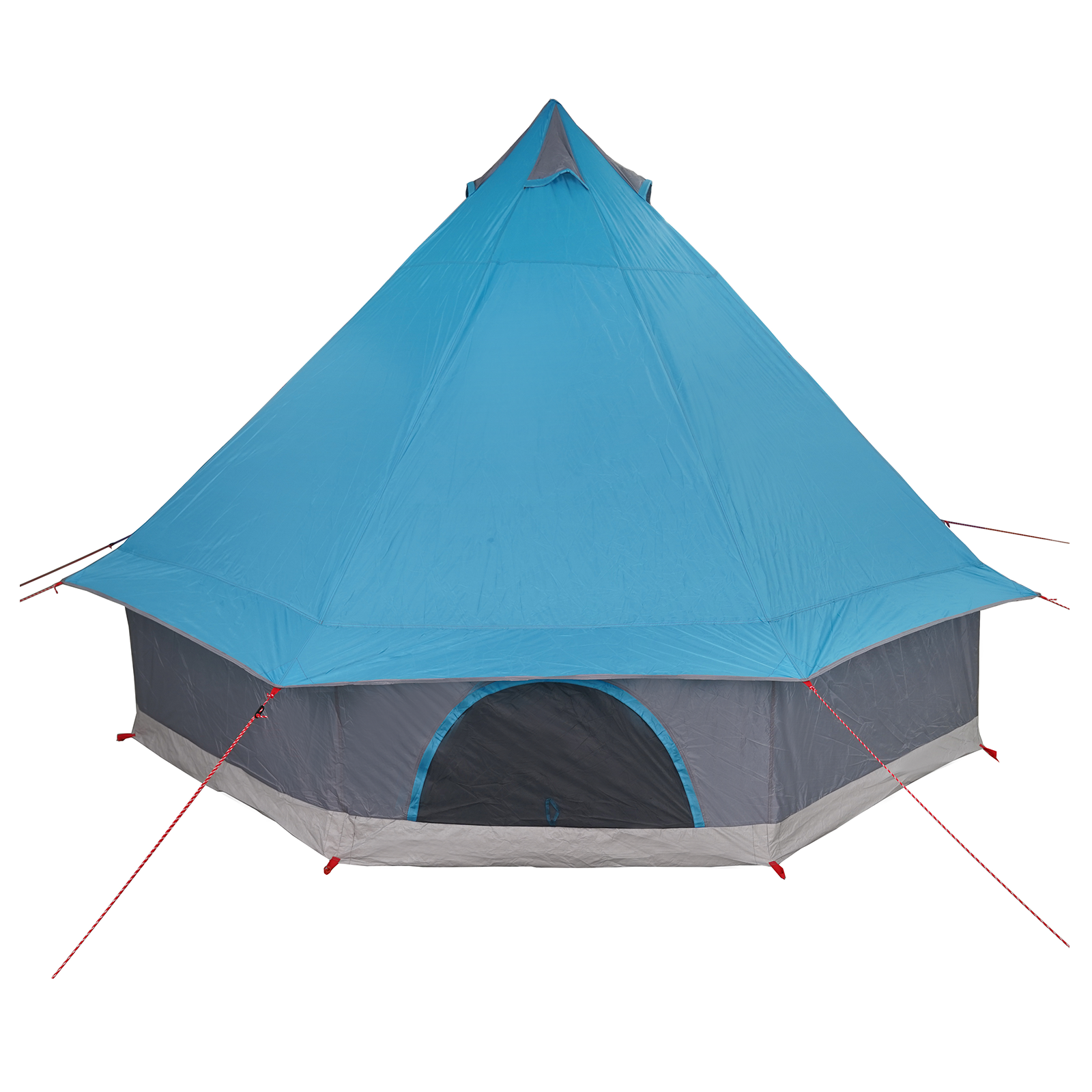 Tenda familiare Tipi blu per 8 persone impermeabile