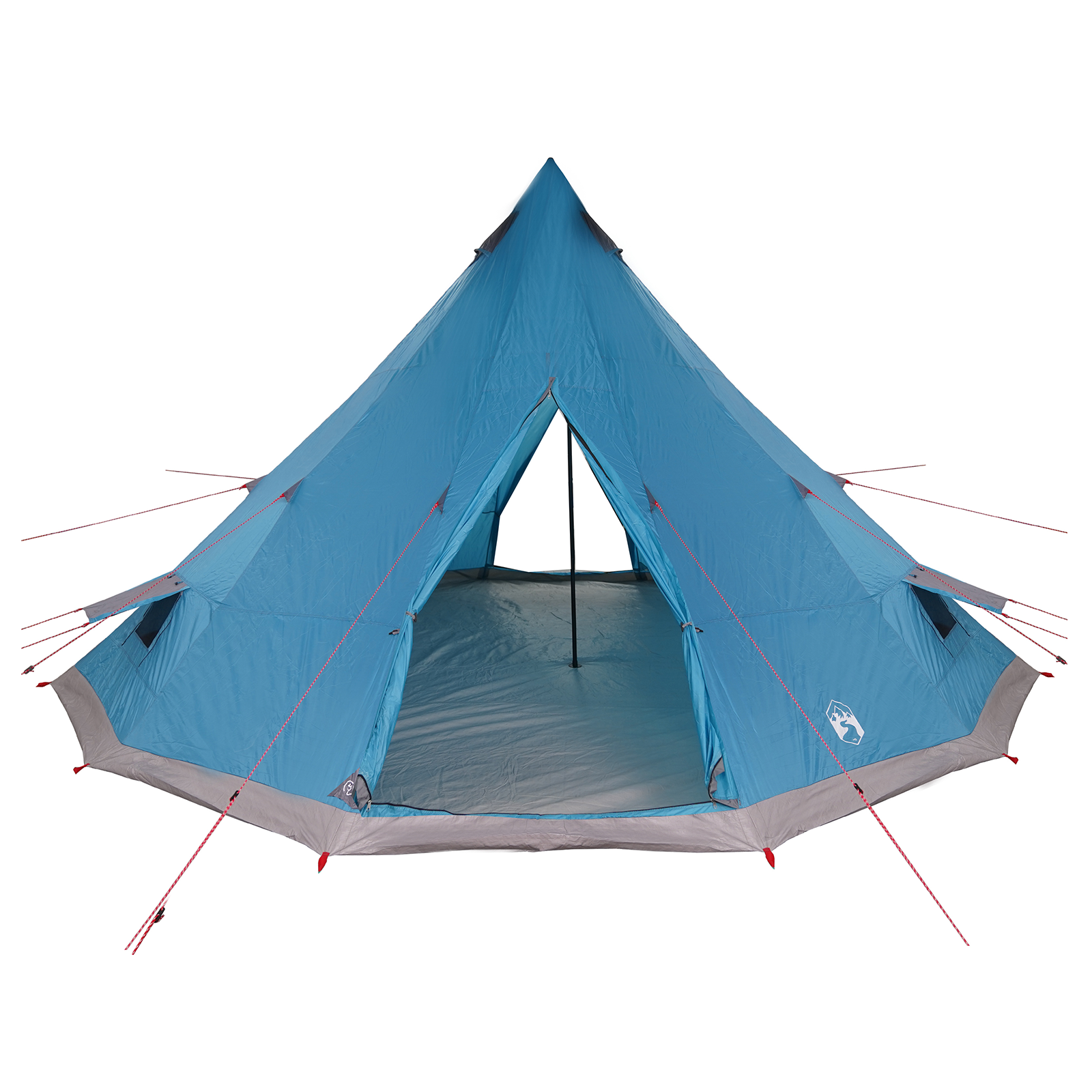Tenda Familiare Tipi Blu Impermeabile per 12 Persone