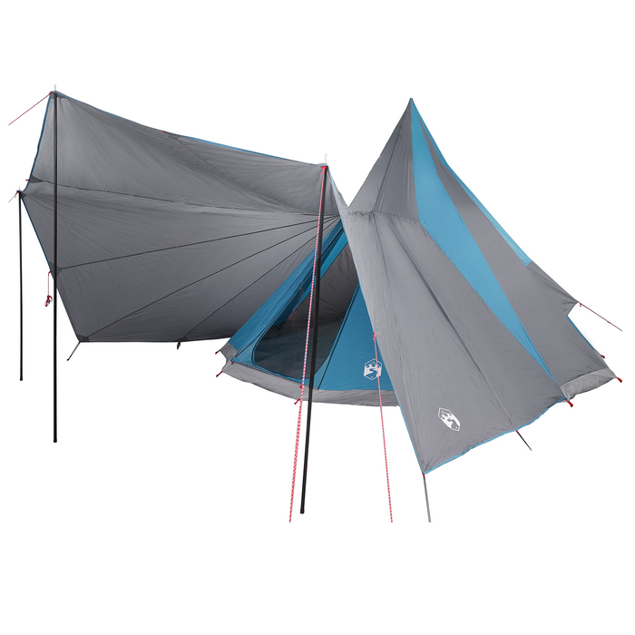 Tenda Family Tipi Blu Impermeabile per 12 Persone