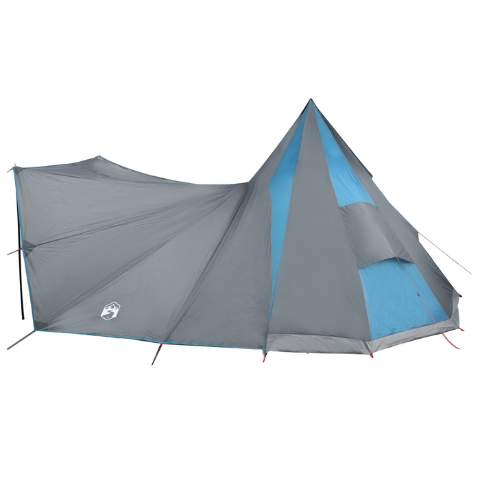 Tenda Family Tipi Blu Impermeabile per 12 Persone