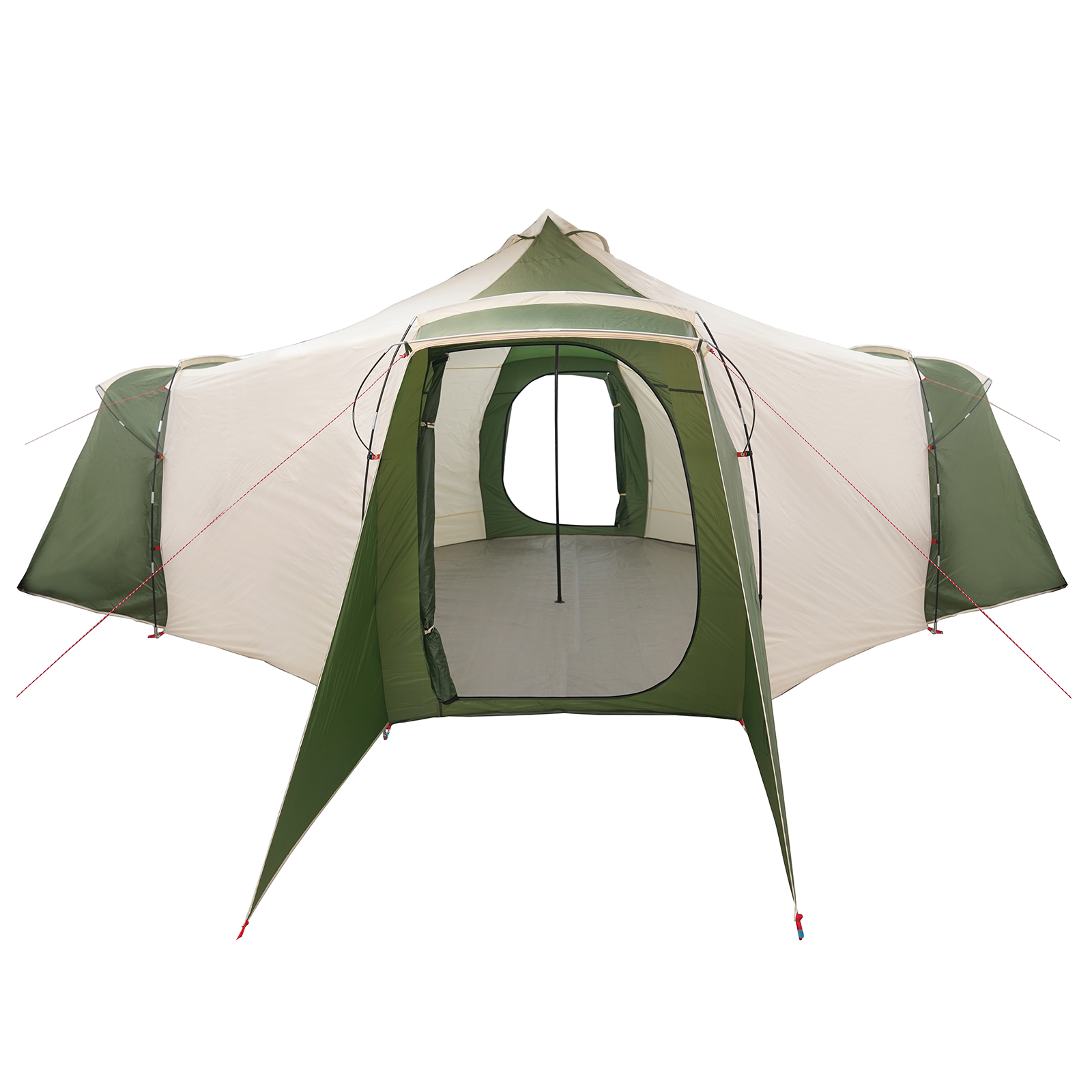 Tenda Familiare Tipi Verde 8-Persone Impermeabile