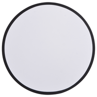 Lampada da soffitto  Flush Mount Nera Ø 30 cm in Tessuto con attacco E27