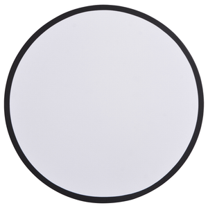 Lampada da soffitto  Flush Mount Nera Ø 30 cm in Tessuto con attacco E27