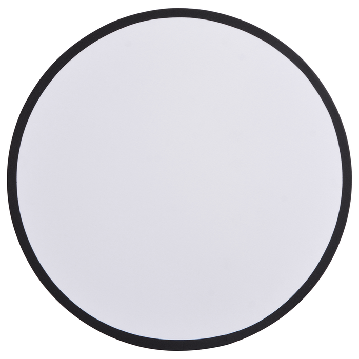 Lampada da soffitto  Flush Mount Nera Ø 30 cm in Tessuto con attacco E27