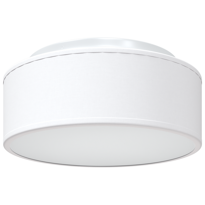 Lampade da soffitto a filo bianche Ø 30 cm in tessuto E27