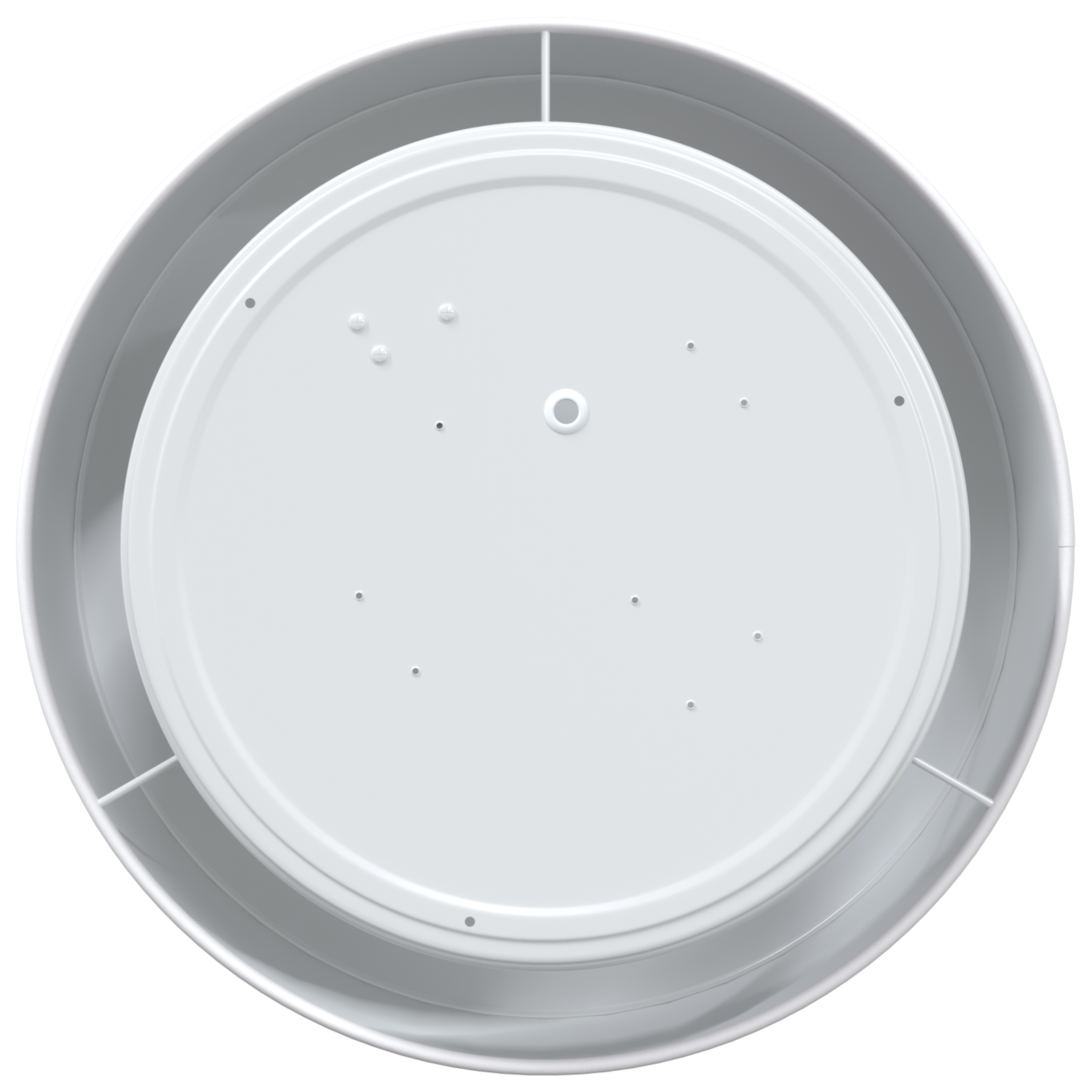 Lampade da soffitto a filo bianche Ø 30 cm in tessuto E27