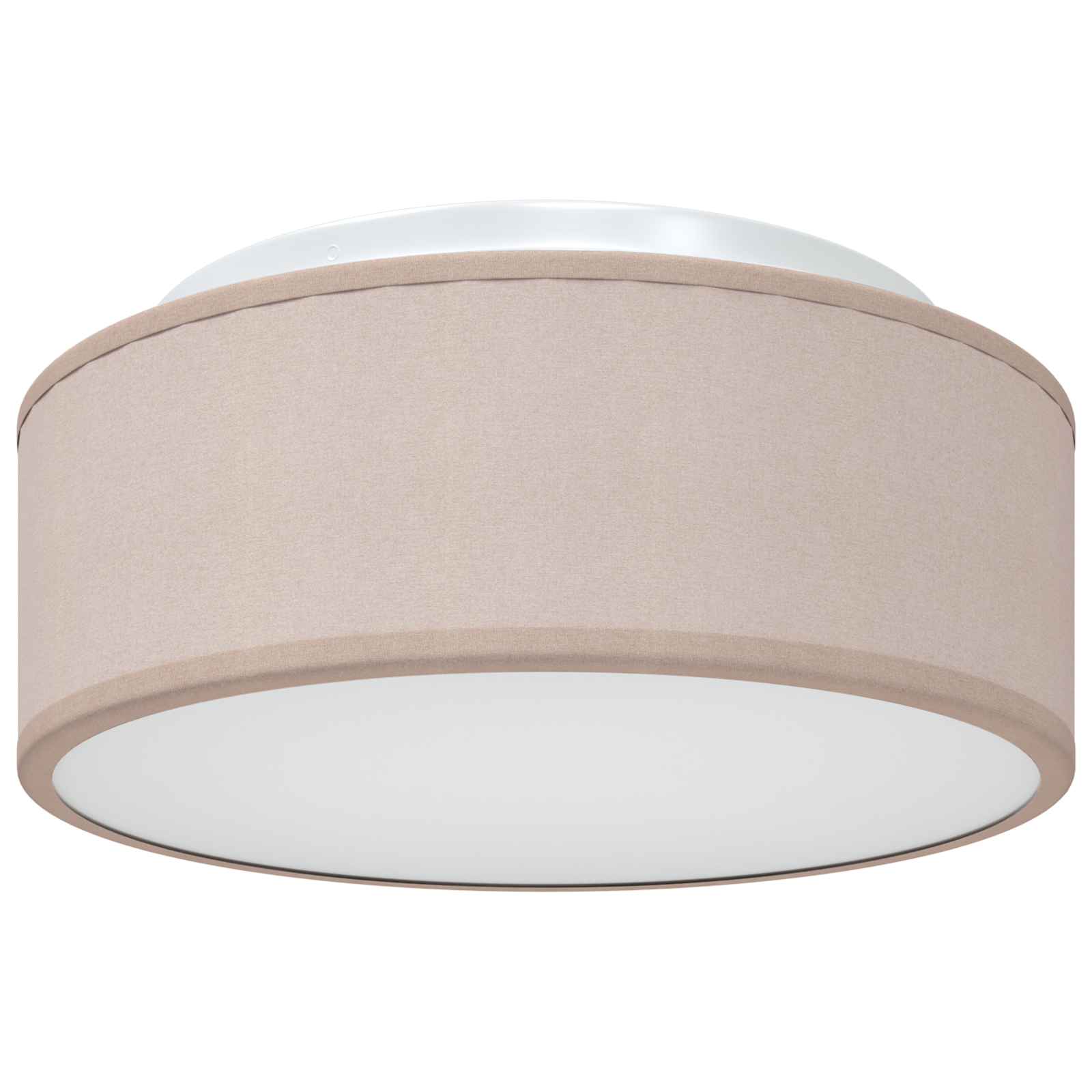 Lampade da soffitto a incasso Tortora 30 cm Tessuto E27