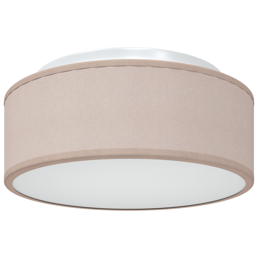 Lampade da soffitto a incasso Tortora 30 cm Tessuto E27