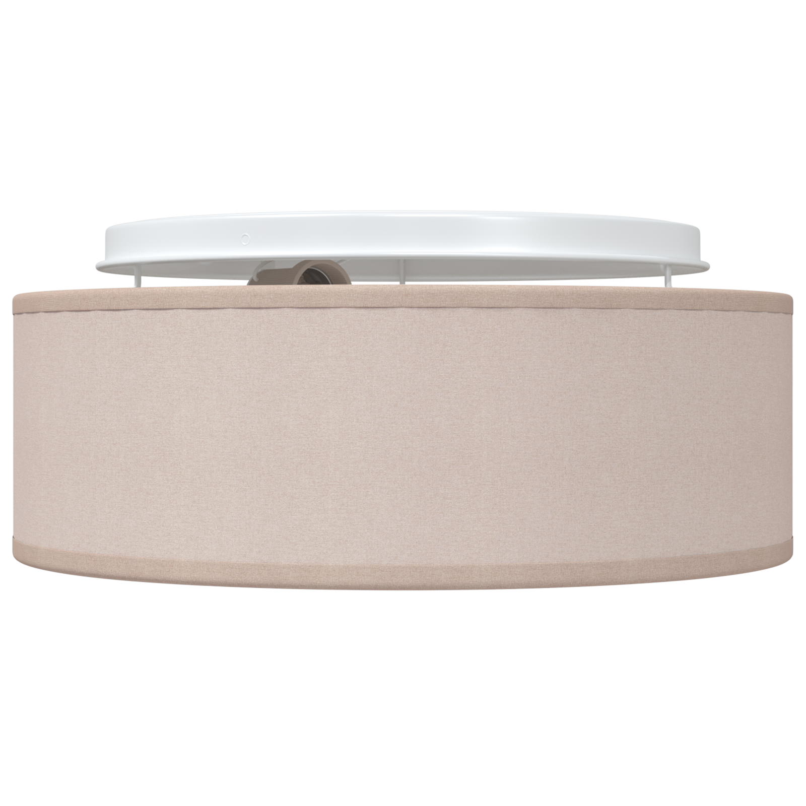 Lampade da soffitto a incasso Tortora 30 cm Tessuto E27