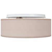 Lampade da soffitto a incasso Tortora 30 cm Tessuto E27
