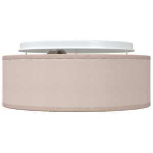 Lampade da soffitto a incasso Tortora 30 cm Tessuto E27