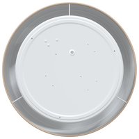 Lampade da soffitto a incasso Tortora 30 cm Tessuto E27