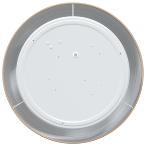 Lampade da soffitto a incasso Tortora 30 cm Tessuto E27