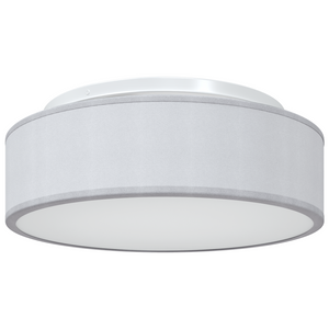Lampade da soffitto a incasso Grigio Ø 38 cm Tessuto E27