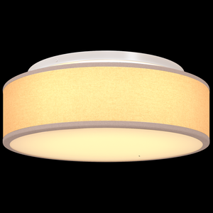 Lampade da soffitto a incasso tortora Ø 38 cm tessuto E27