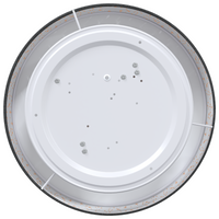 Lampade da soffitto con paralume stellato Nero Ø 38 cm Tessuto E27