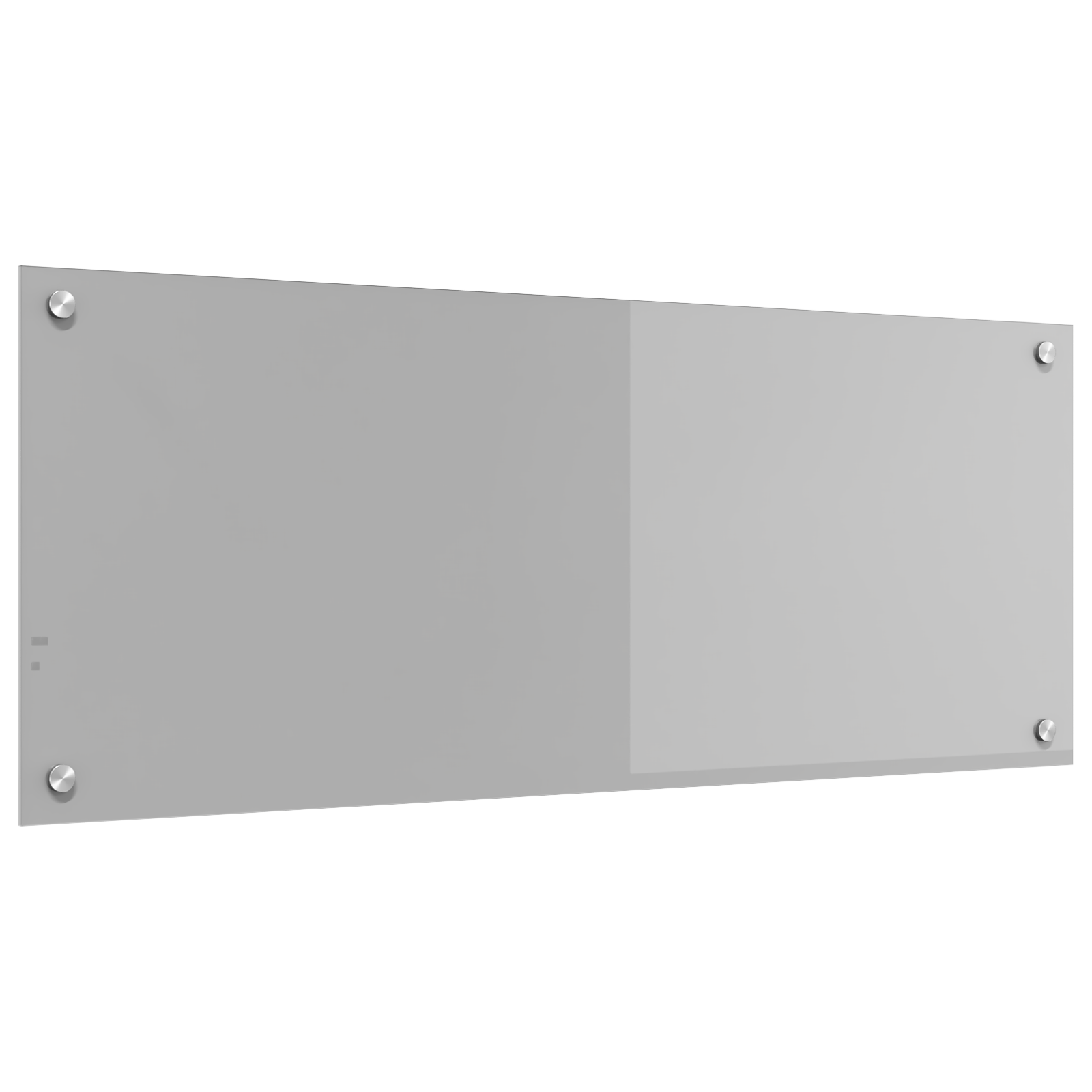 Schienale Cucina Grigio Chiaro 100x40x0,6 cm in Vetro Temperato -