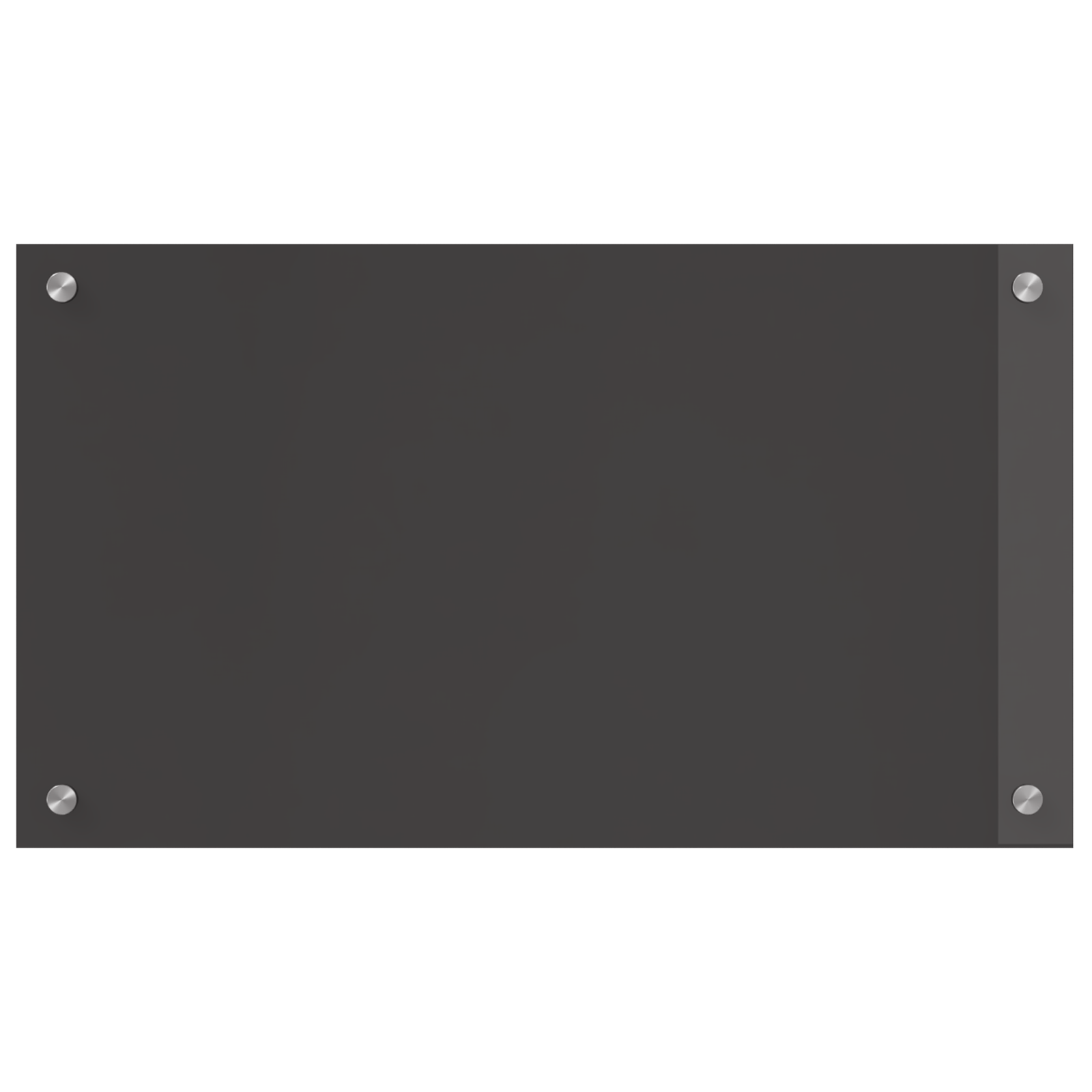 Schienale Cucina Grigio Scuro 70x40x0,6 cm in Vetro Temperato di