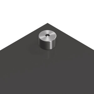 Schienale Cucina Grigio Scuro 80x50x0.6 cm Vetro Temperato