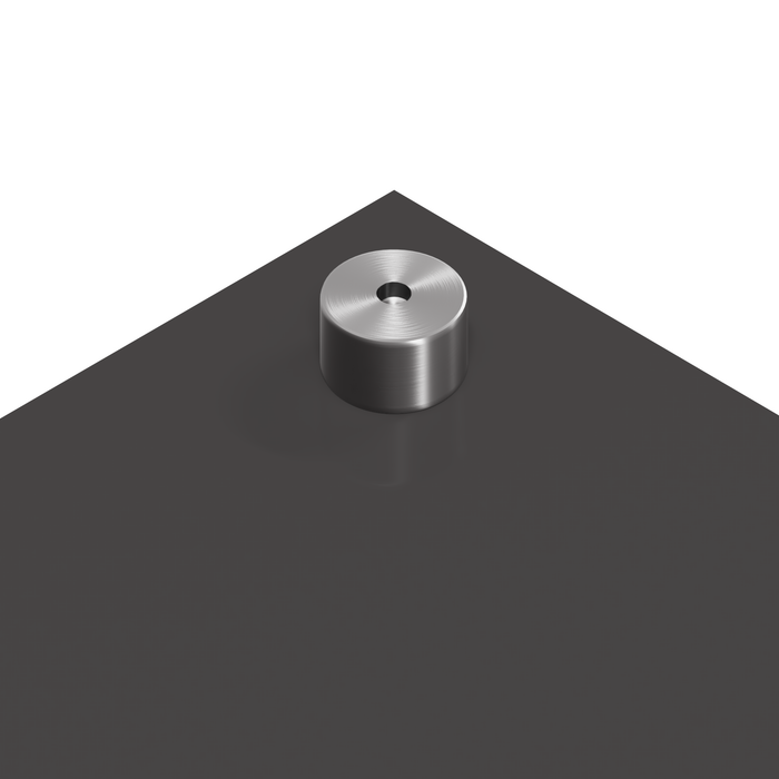 Schienale Cucina Grigio Scuro 80x50x0.6 cm Vetro Temperato