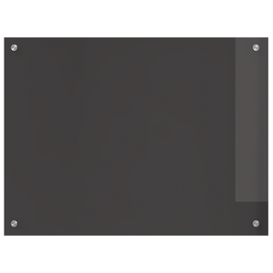 Schienale Cucina in Grigio Scuro - 80x60x0.6 cm Vetro Temperato