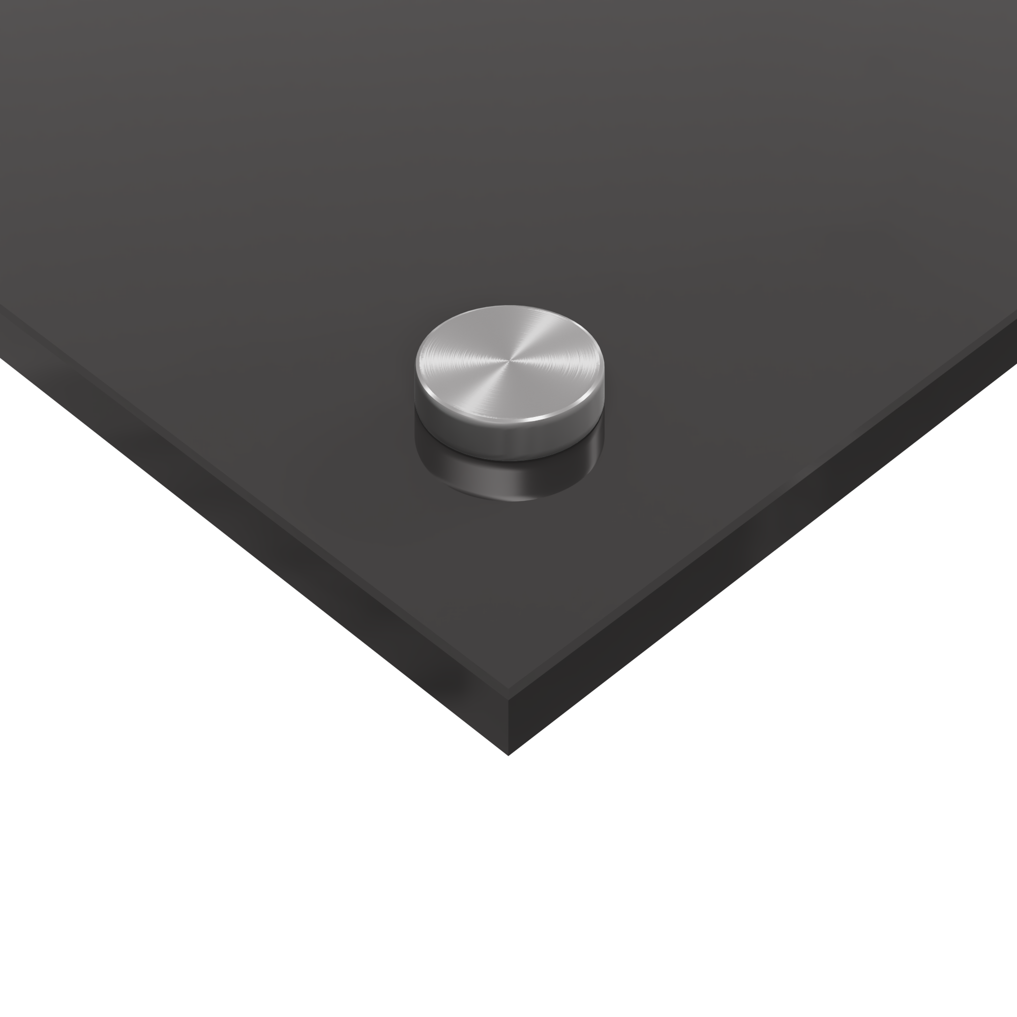 Schermo da Cucina  Grigio Scuro 100x40x0,6 cm Vetri Temperati