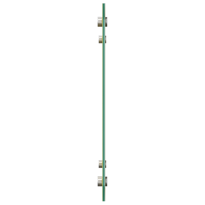 Schienale Cucina Giallo 70x40x0,6 cm Vetro Temperato