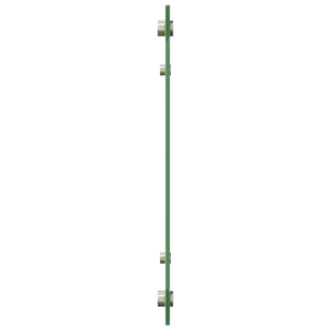 Schienale Cucina Giallo 90x40x0.6 cm Vetro Temperato