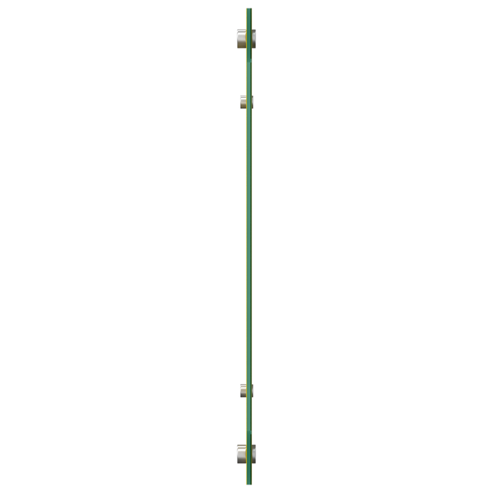 Schienale da Cucina Giallo 90x50x0,6 cm in Vetro Temperato di