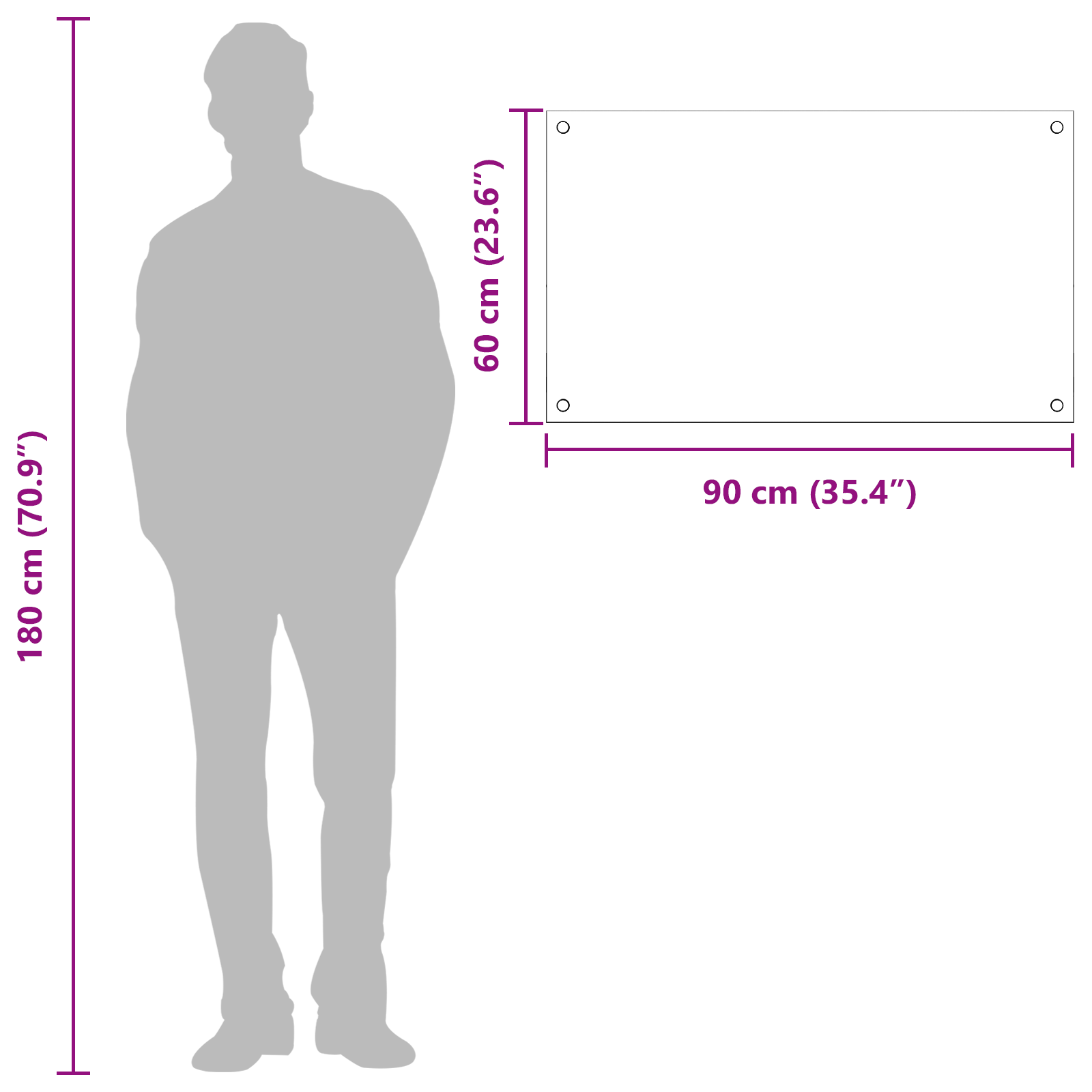 Splashback cucina  Giallo 90x60x0,6 cm in vetro temperato