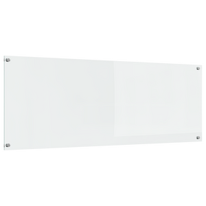 Schienale da Cucina  Clear 110x40x0.6 cm in Vetro Temperato