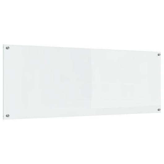 Schienale da Cucina  Clear 110x40x0.6 cm in Vetro Temperato