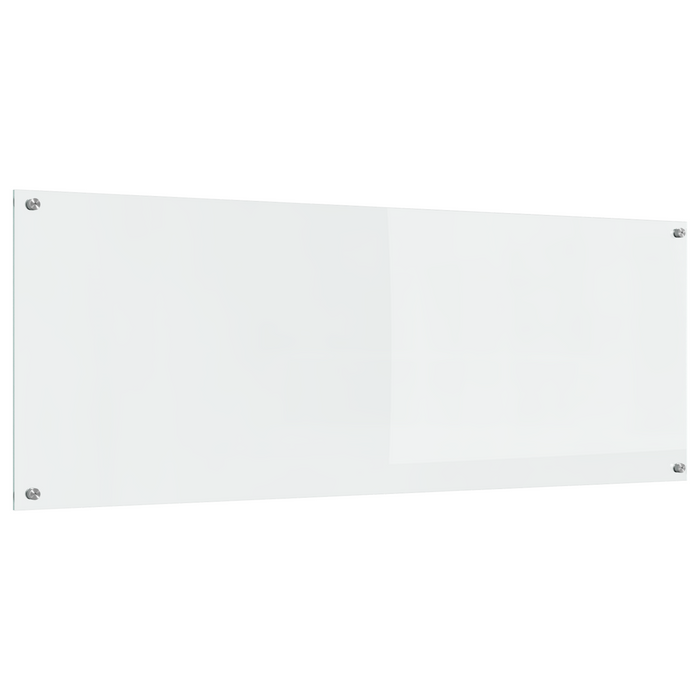 Schienale da Cucina  Clear 110x40x0.6 cm in Vetro Temperato