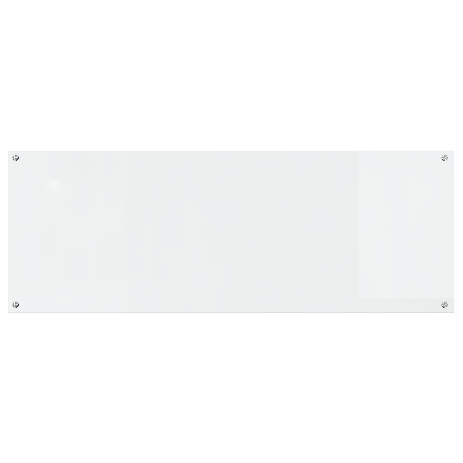 Schienale da Cucina  Clear 110x40x0.6 cm in Vetro Temperato