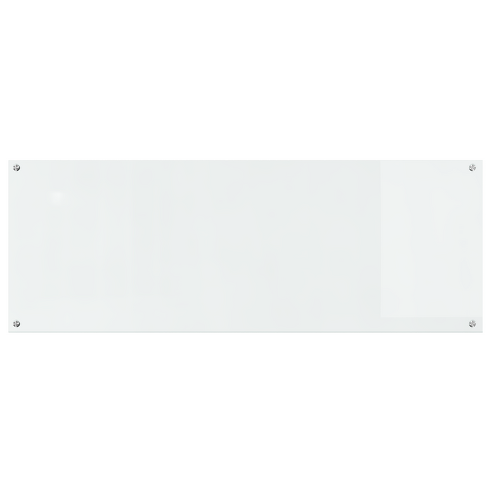 Schienale da Cucina  Clear 110x40x0.6 cm in Vetro Temperato