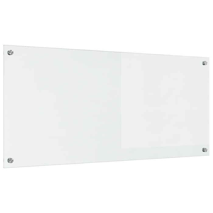 Schienale da cucina Trasparente 110x50x0,6 cm in Vetro Temperato