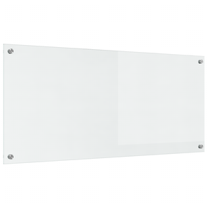 Schienale da cucina Trasparente 110x50x0,6 cm in Vetro Temperato