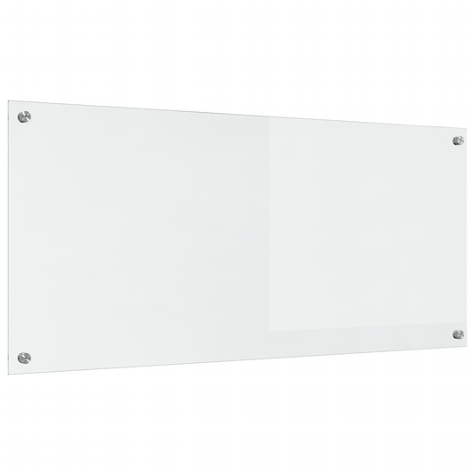 Schienale da cucina Trasparente 110x50x0,6 cm in Vetro Temperato