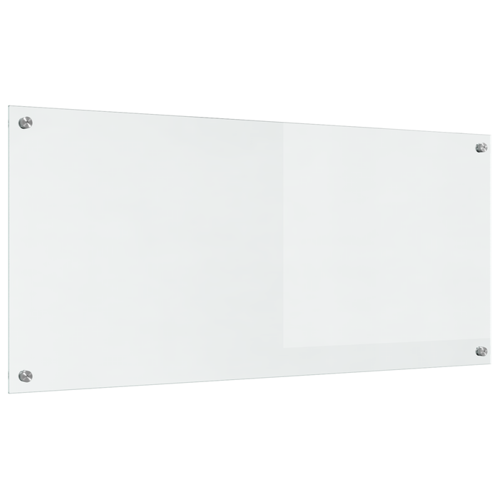 Schienale da cucina Trasparente 110x50x0,6 cm in Vetro Temperato