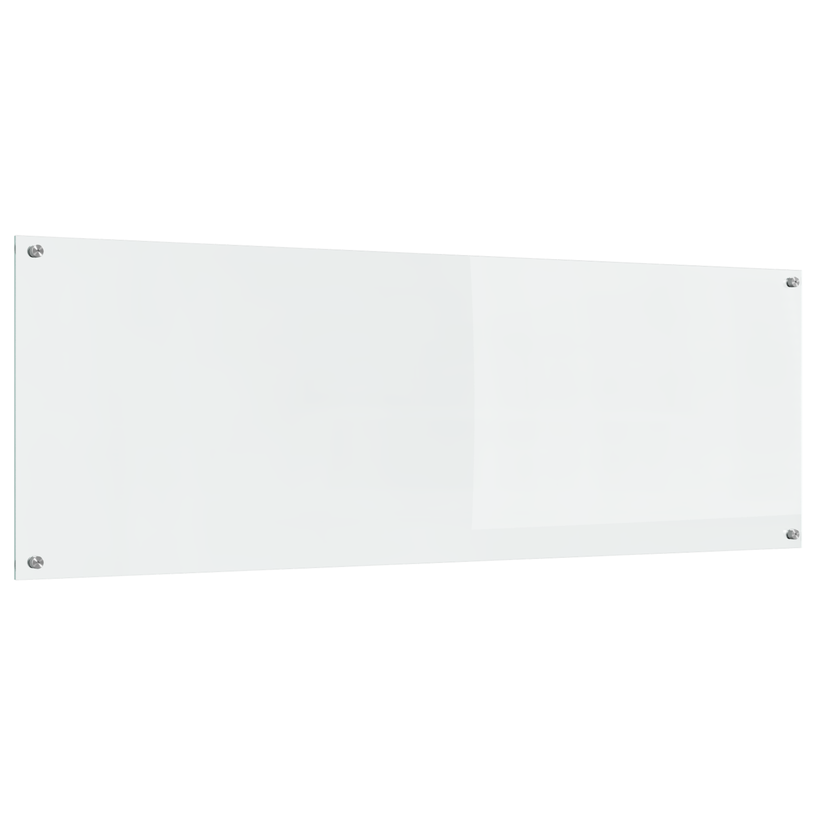 Schienale Cucina  Trasparente 120x40x0,6 cm in Vetro Temperato